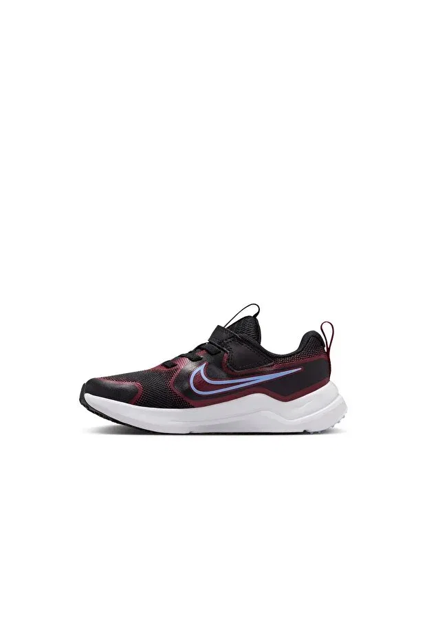 Детские кроссовки для бега для девочек Cosmic runner ps Nike, Black Aluminum Team Red