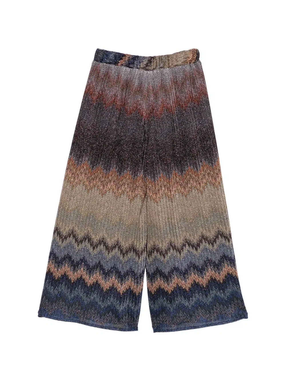 Брюки Missoni Kids свободного кроя с логотипом, черный — фото 2