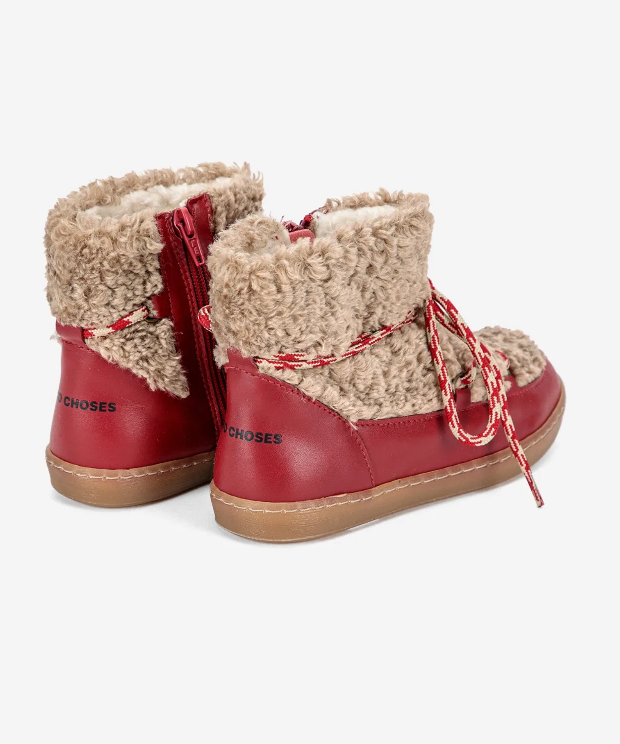 Детские ботинки из замши BOBO CHOSES, Beige — фото 3