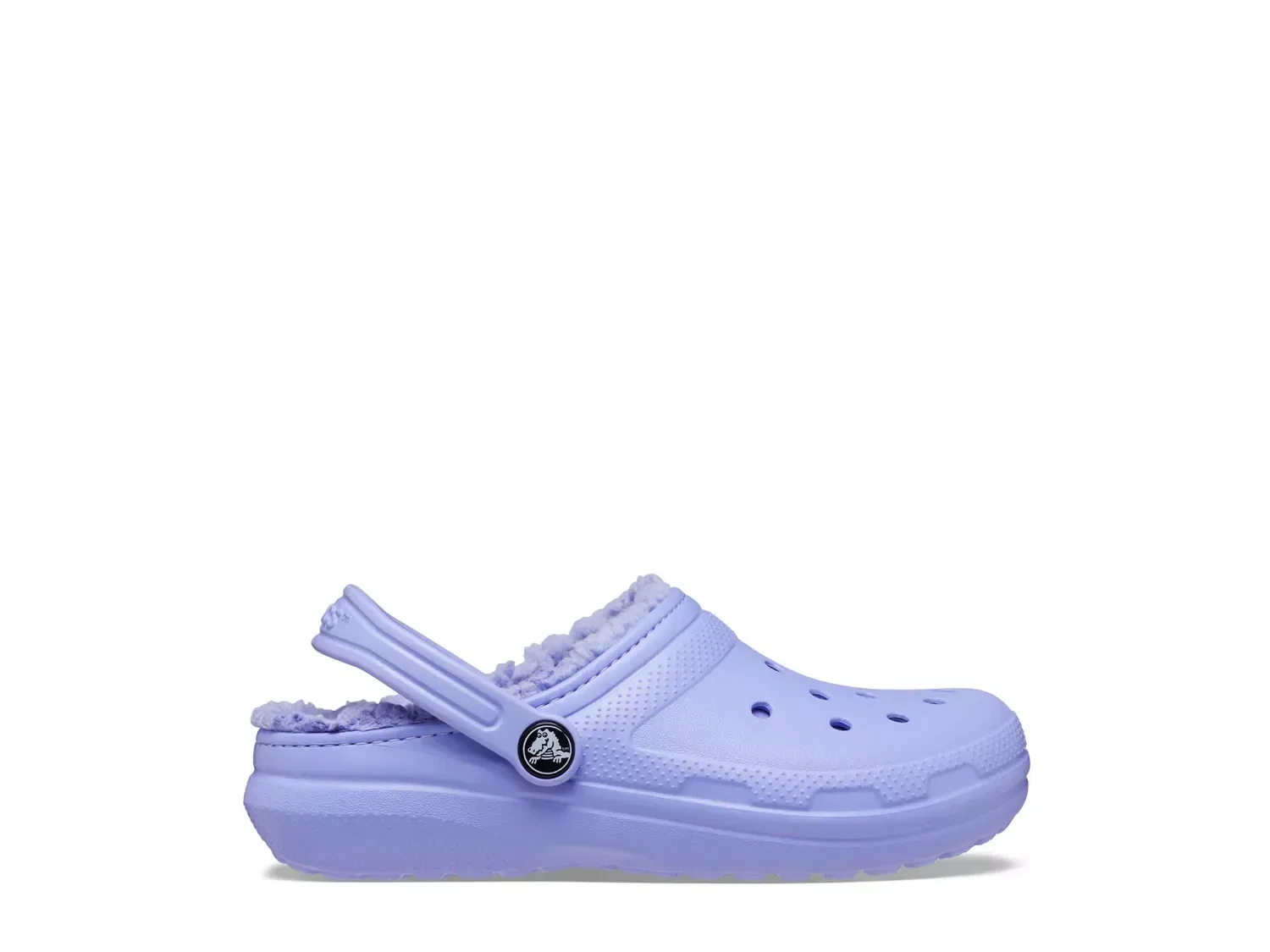 Сабо Classic Lined Clog, Crocs, фиолетовый — фото 4