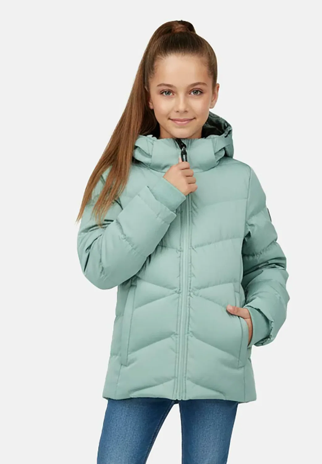 Зимнее пальто Джаса Синрии младшего Cars Jeans, Mint