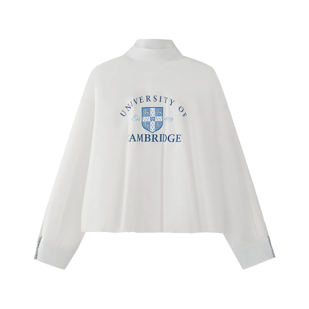 Детская куртка с воротником-стойкой X University of Cambridge FILA KIDS — фото 3