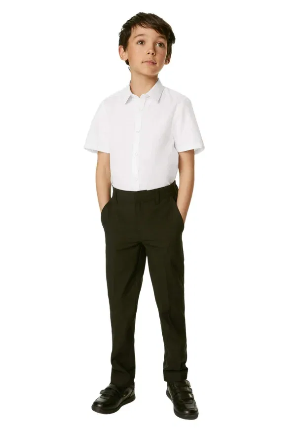 Рубашка не-iron 3Pk easy school - shirt Marks & Spencer, белый — фото 4