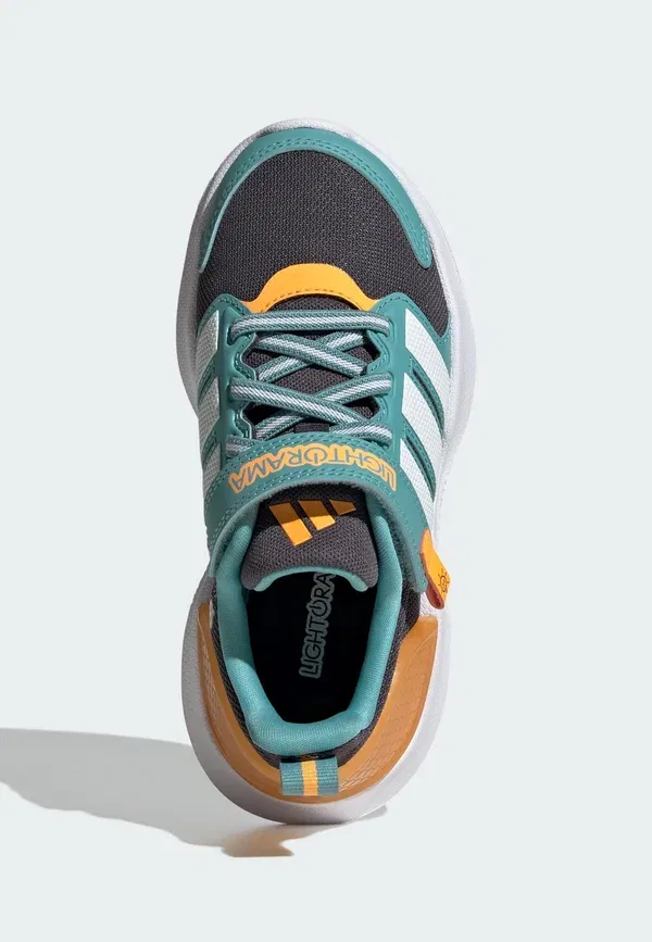 Детские кроссовки Lightorama унисекс Adidas Sportswear, белый/мятный — фото 3