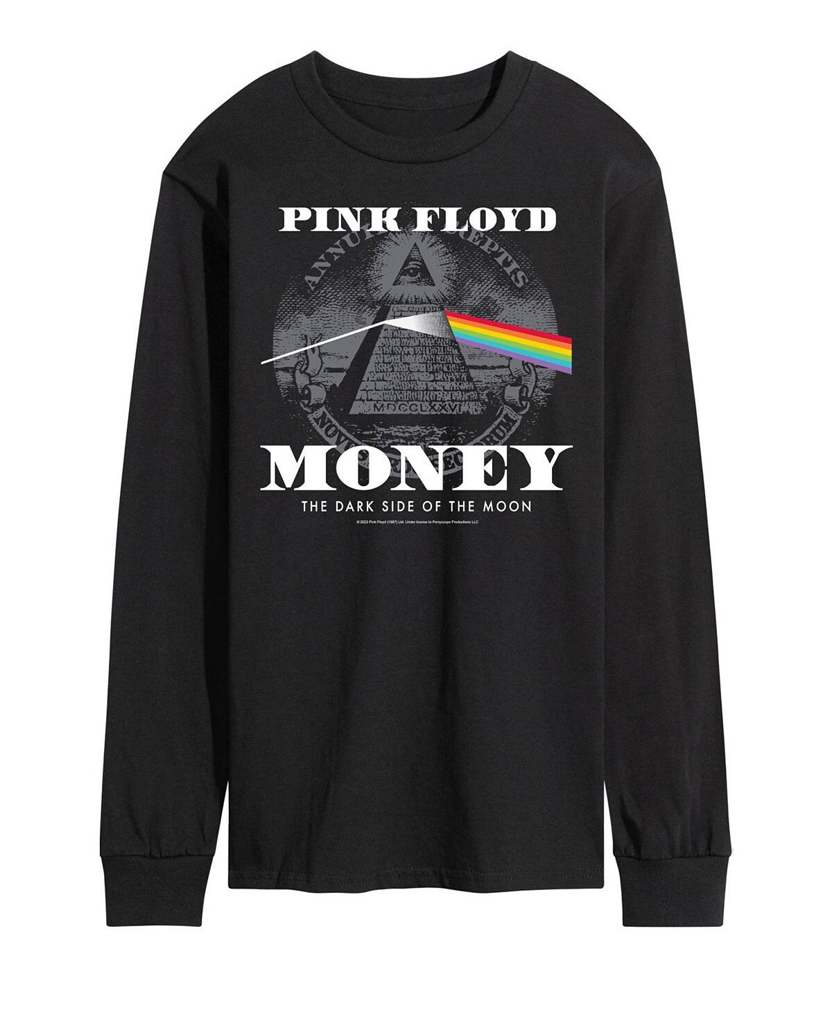 

Мужская футболка pink floyd money AIRWAVES, черный