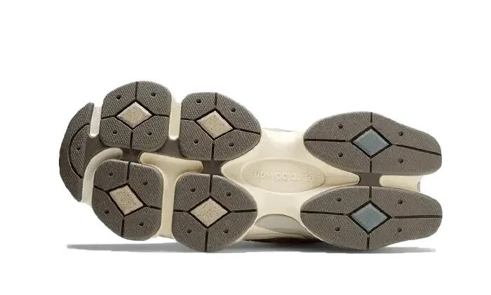 Детские кроссовки 9060 New Balance, Mushroom Aluminium — фото 4