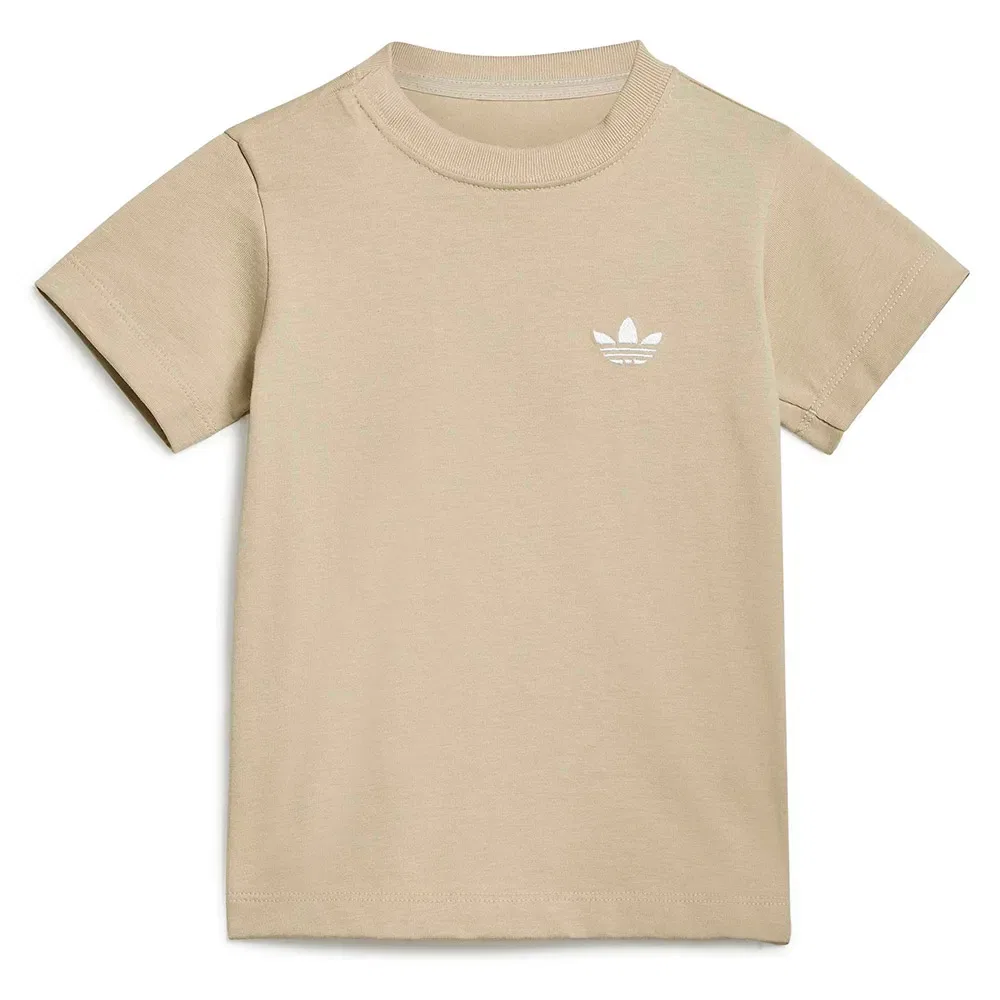 Комплект футболка и носки Adidas Originals, бежевый — фото 2