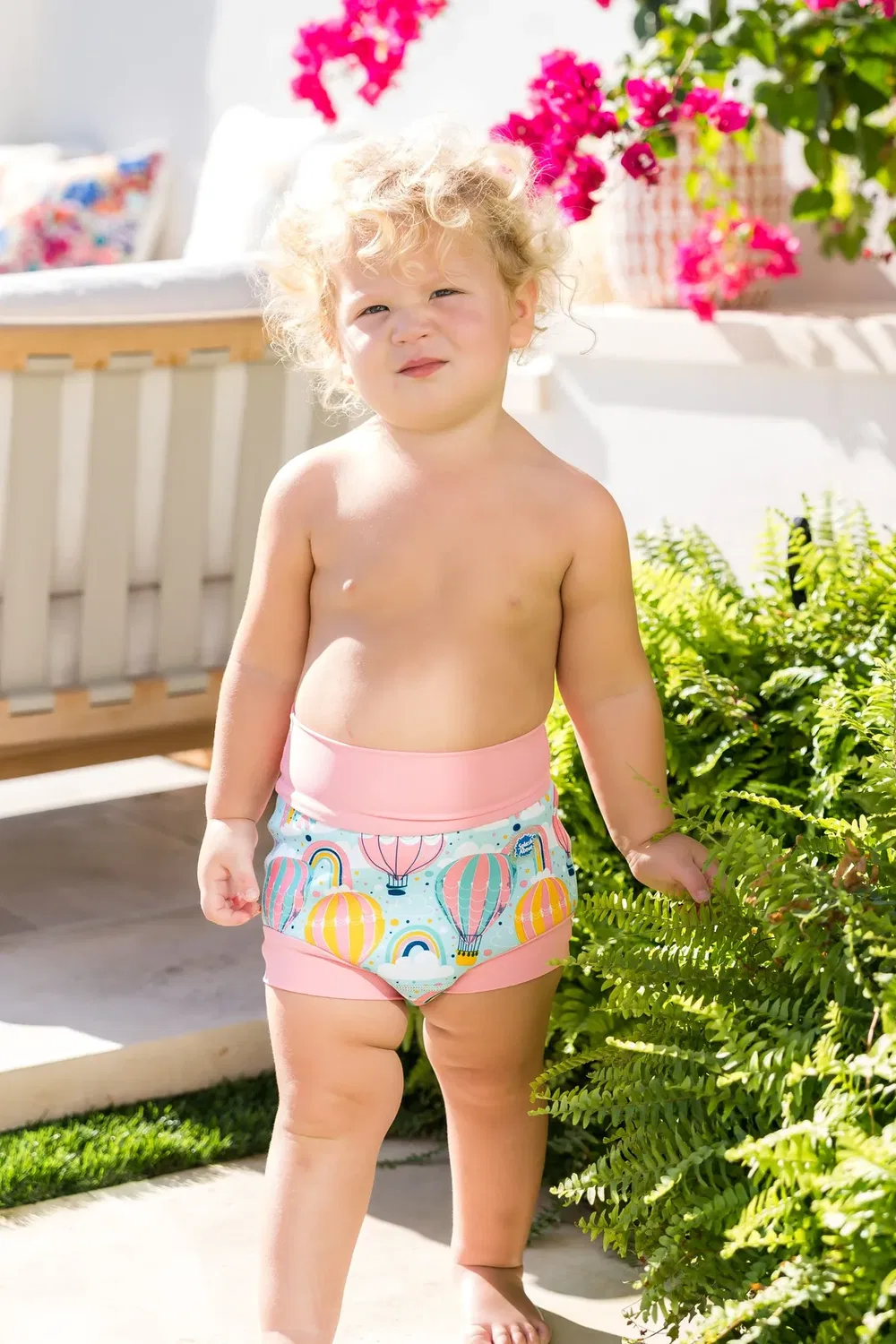 Детский многоразовый подгузник для плавания Happy Nappy Duo Up & Away Splash About, Multi — фото 3