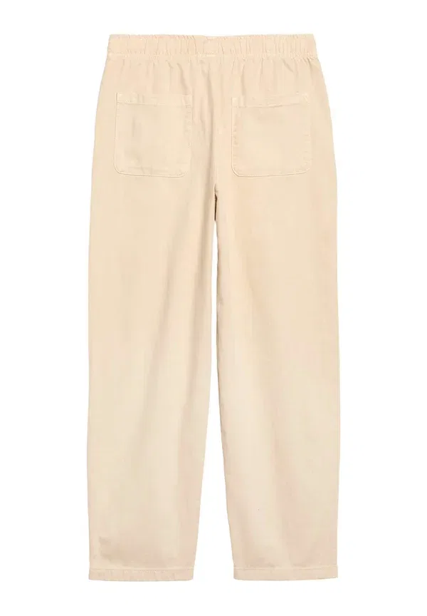 Брюки хлопковые Trousers Marks & Spencer, stone, цвет stone — фото 3