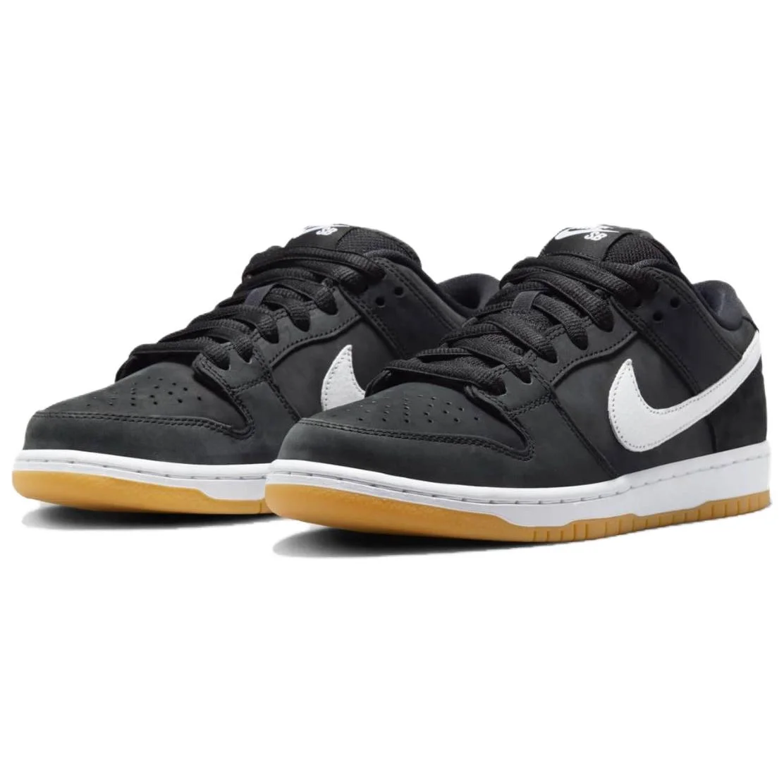 Кроссовки Nike SB Dunk Low Pro, черный/белый — фото 3