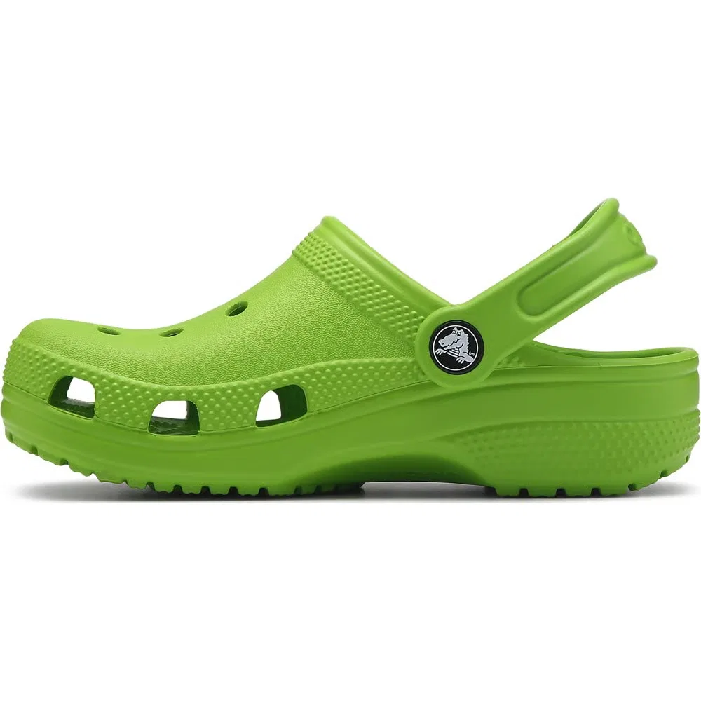 Классические детские сабо Crocs, Crocs Green — фото 3