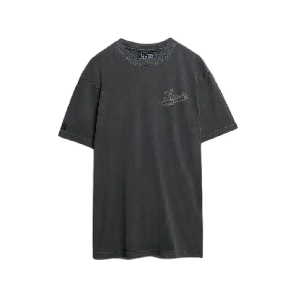 Мужская Oversize-футболка Tap Room Superdry, Schwarz
