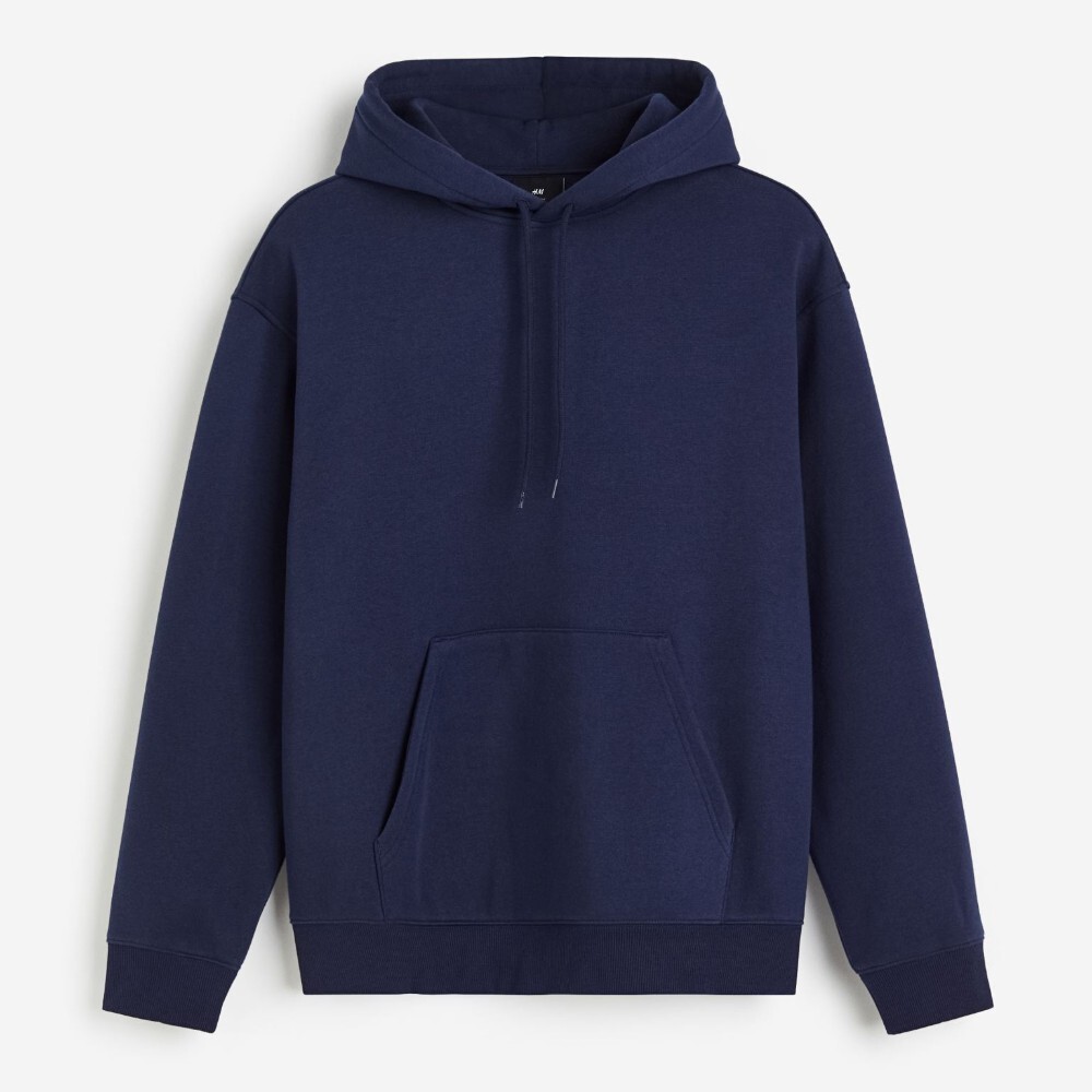 

Толстовка H&M Relaxed Fit, темно-синий