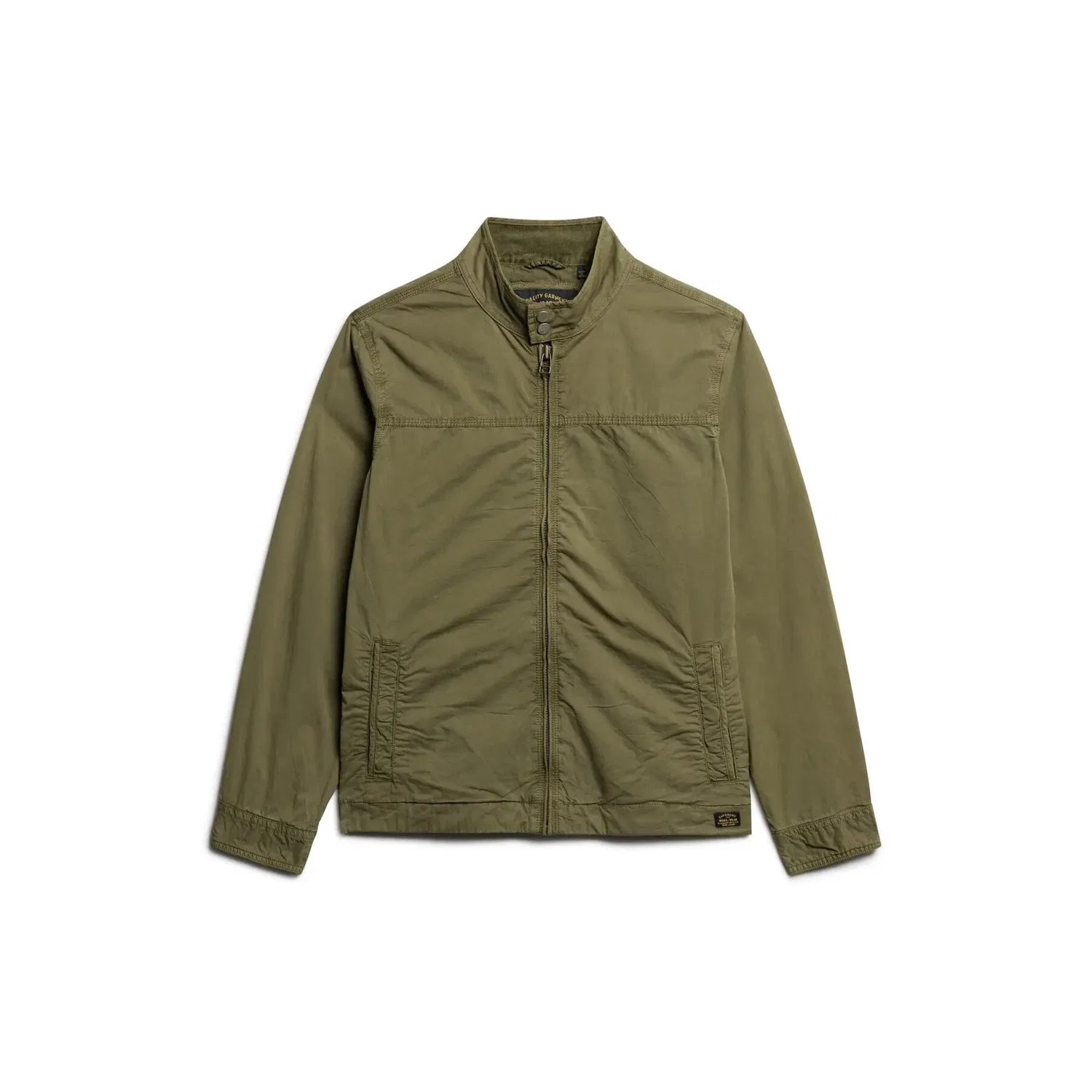 Мужская классическая куртка Harrington Superdry, Цвет Grun / Dunkelkhaki