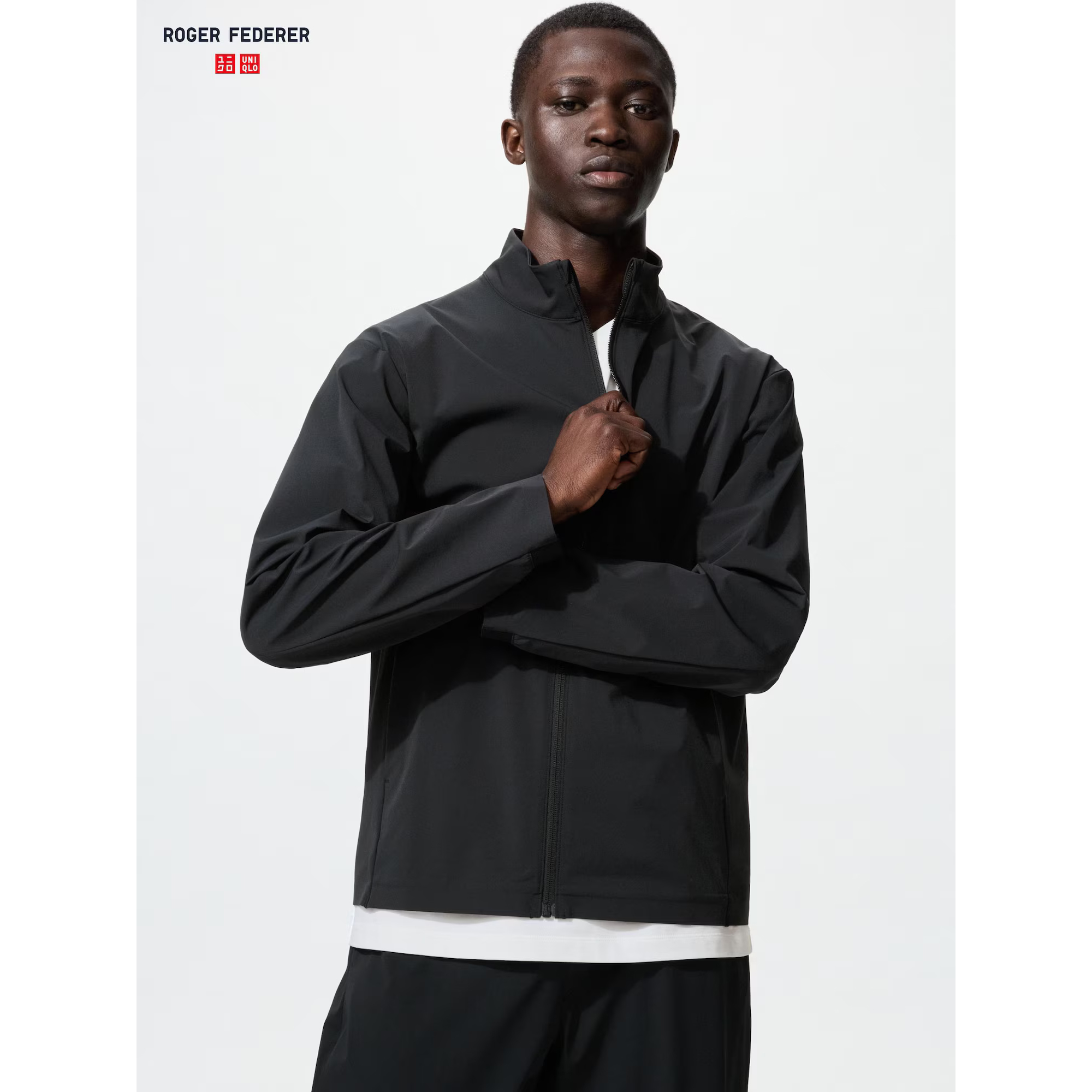 

Спортивная куртка высокой эластичности Uniqlo Unisex, 09 черный