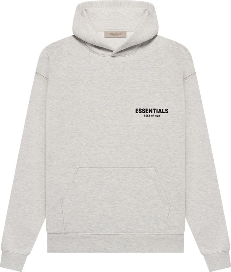

Худи Fear of God Essentials Hoodie 'Light Oatmeal', серый