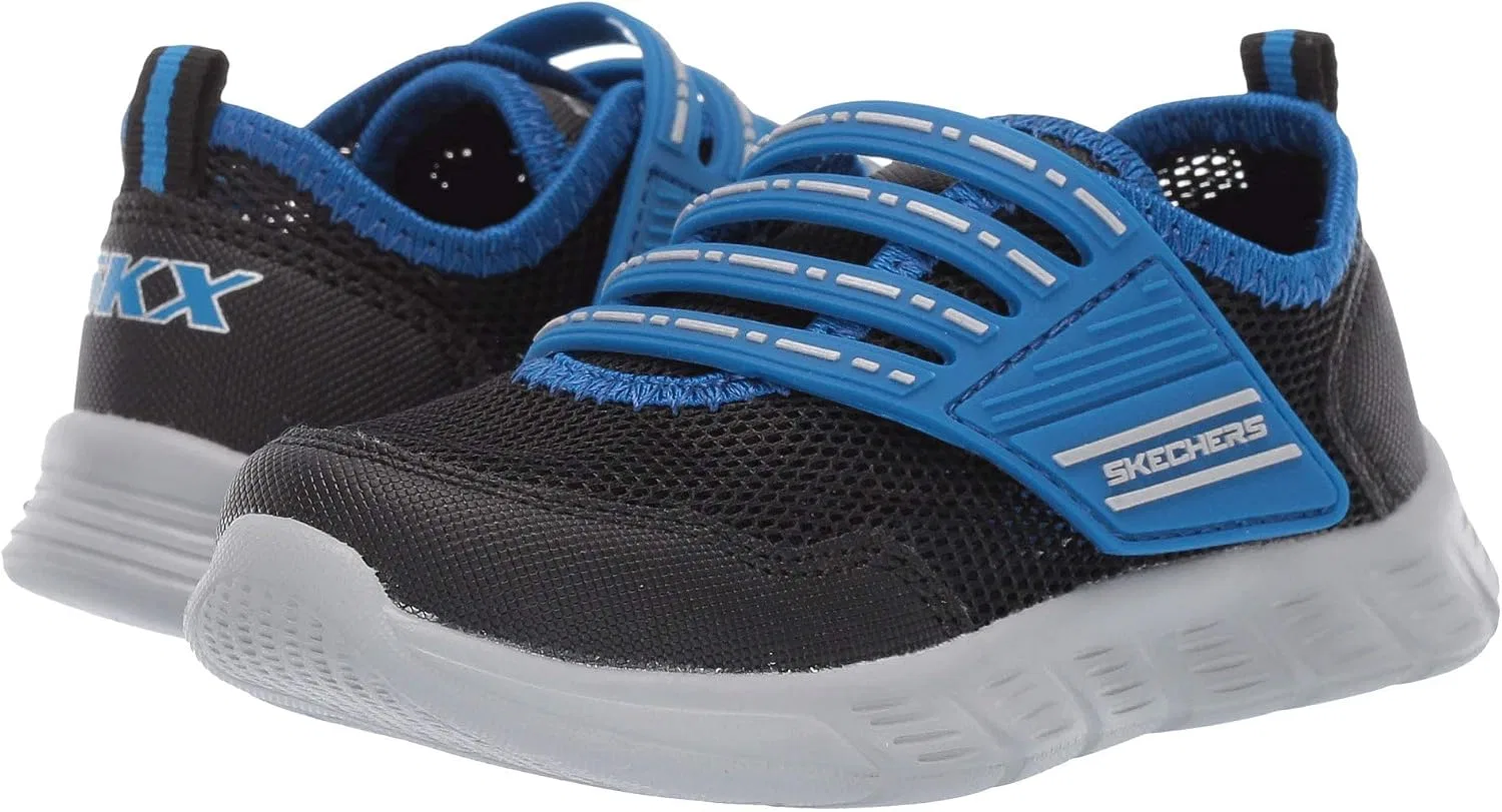 Детские кроссовки Comfy Flex Skechers, Black/Royal — фото 2