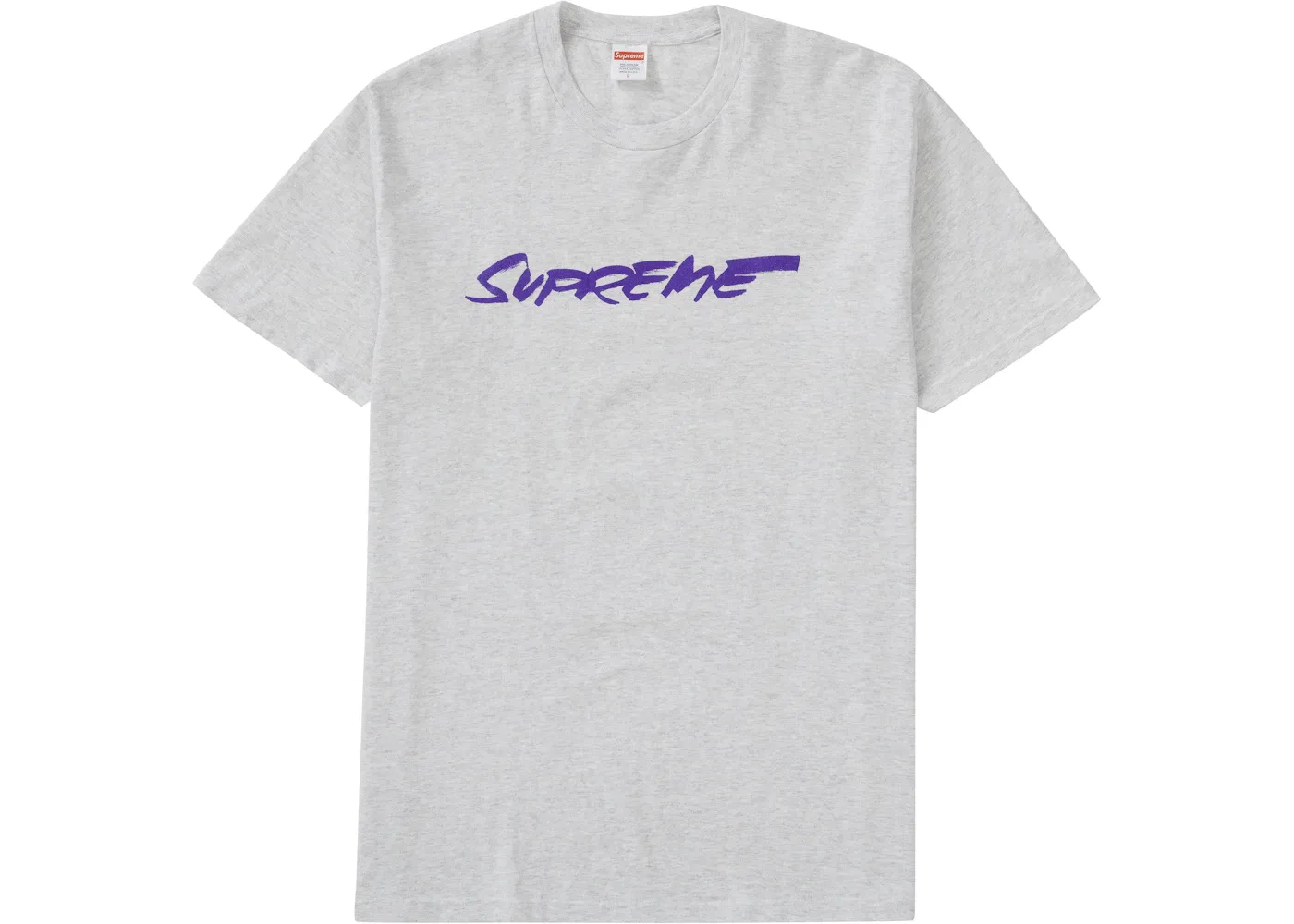 Мужская футболка с принтом Supreme Futura Logo Tee, Ash Grey