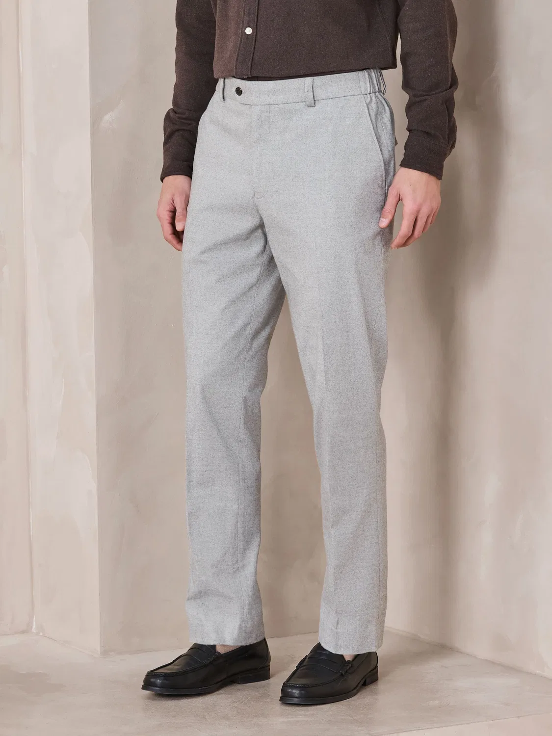 Брюки классические Regular Fit N.Premium Next, светло-серые
