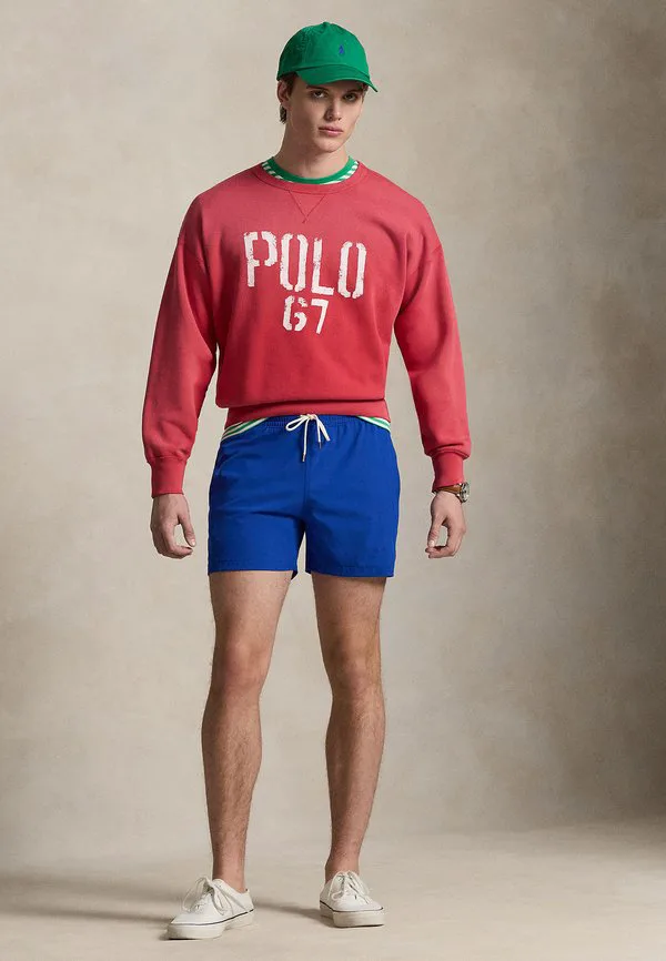 Плавки-Шорты для путешествий, облегающие, 4,5 дюйма. Polo Ralph Lauren, Rugby Royal — фото 2