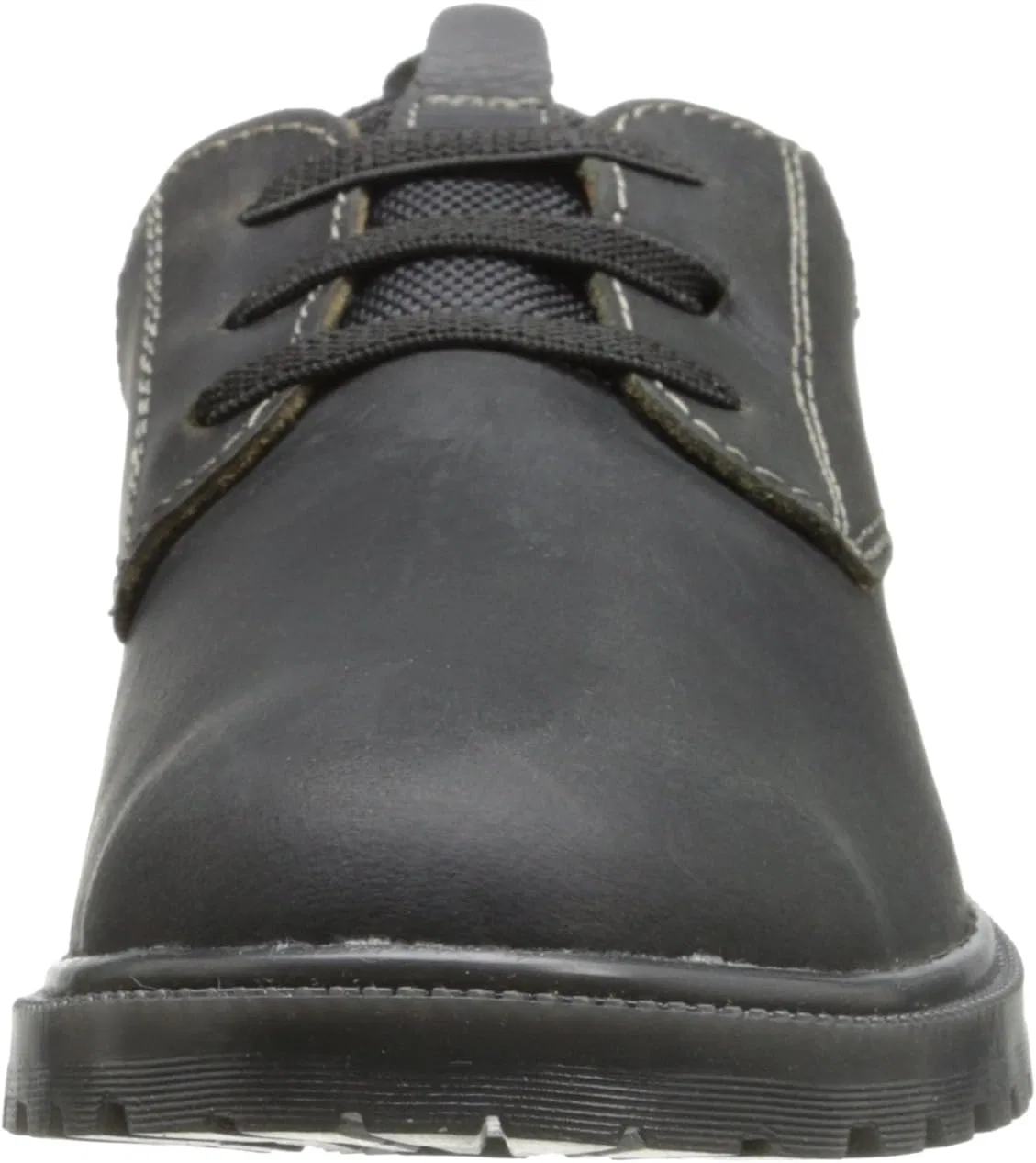 Детские оксфорды Gravel JR Oxford для мальчиков Florsheim, Black/Canvas — фото 2