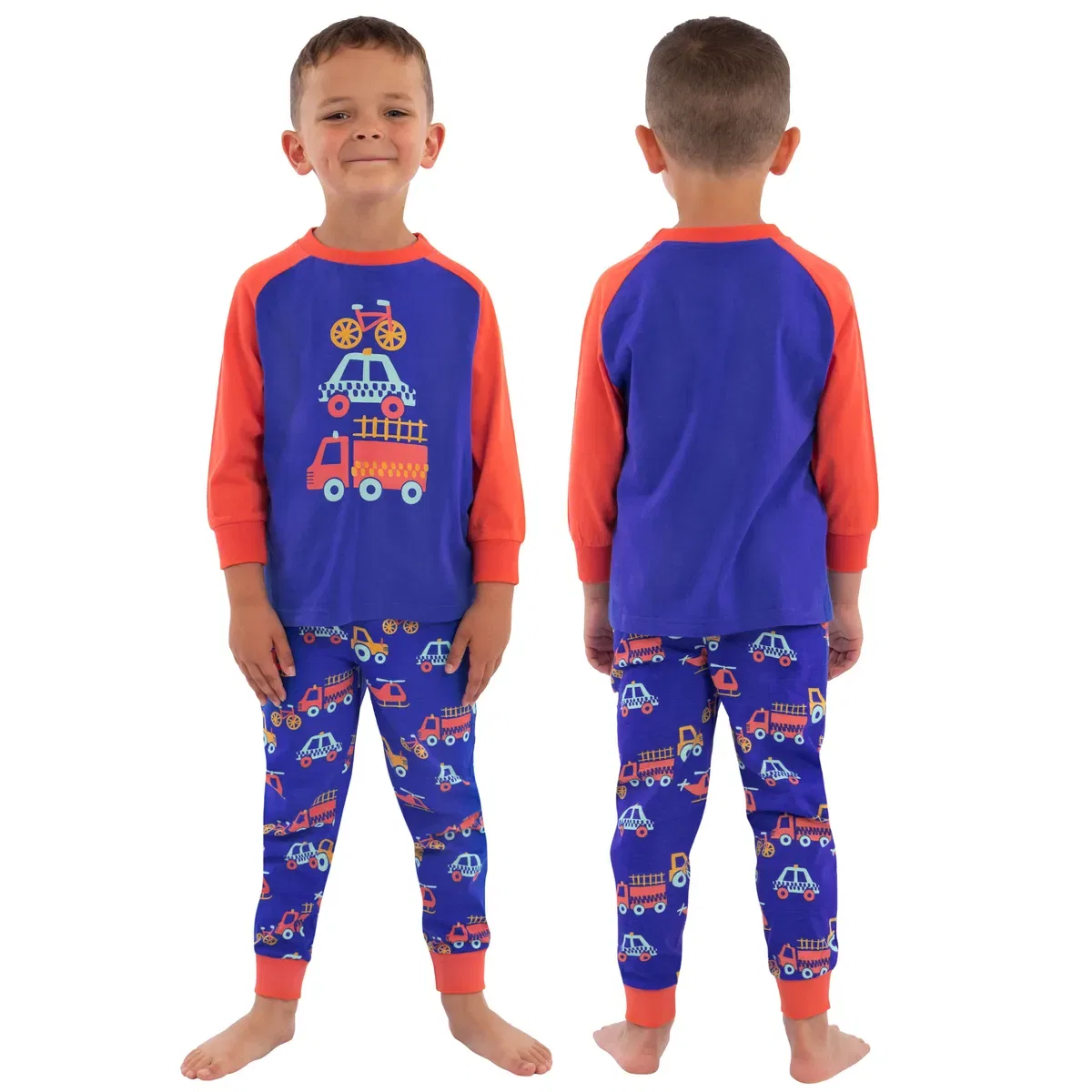 Пижама детская Transport 2 Pack Harry Bear, Blue — фото 2