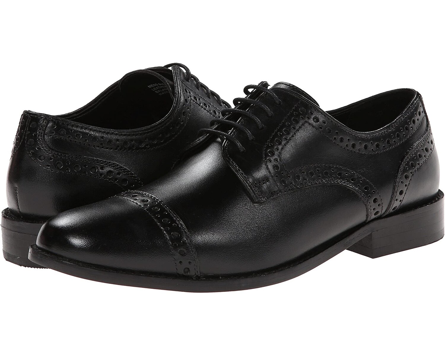 Оксфорды Norcross Cap Toe Dress Casual Oxford Nunn Bush, черный — фото 3