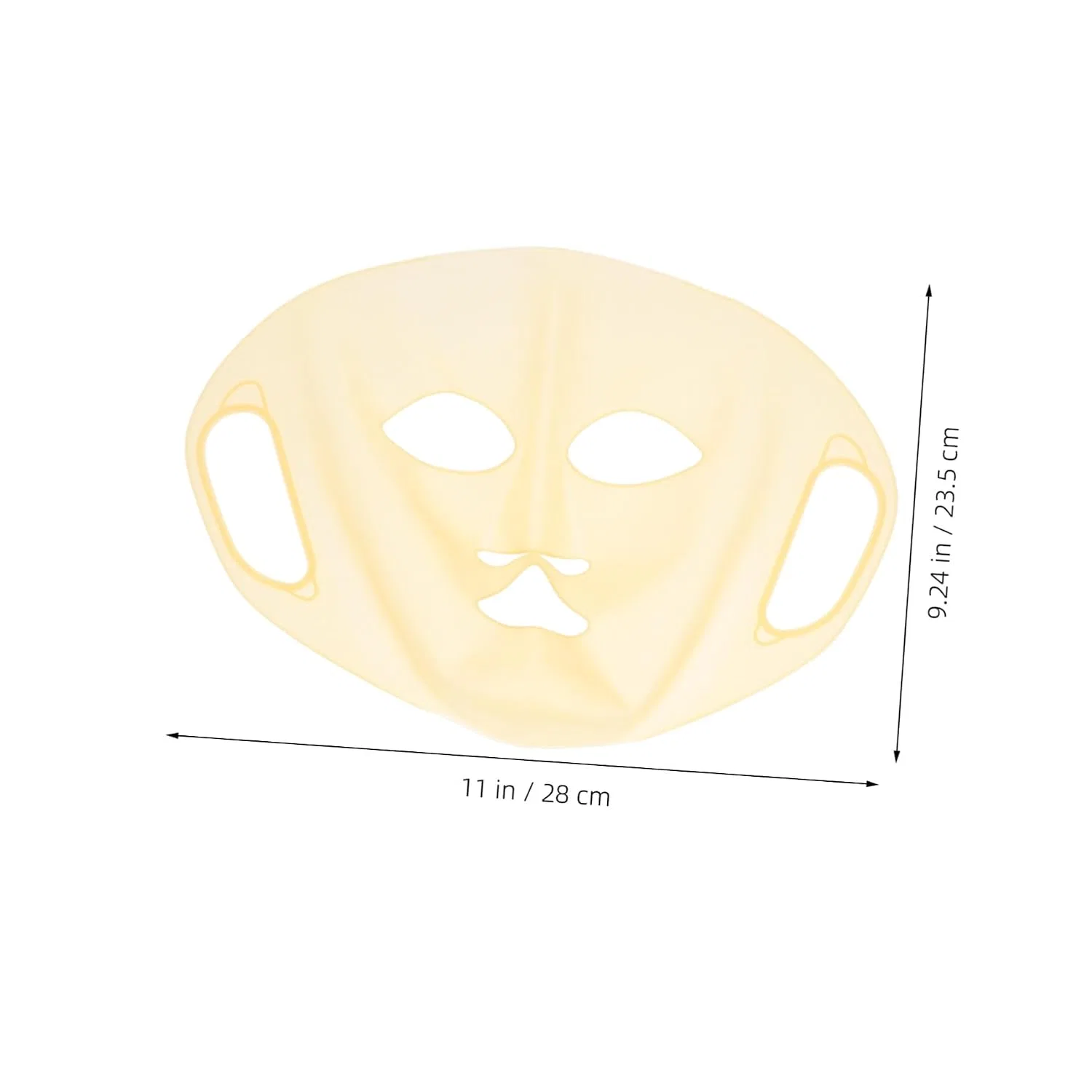 Маска для лица Silicone Mask Reusable, Homoyoyo, 2 шт, 28x23.5x0.2 см — фото 2
