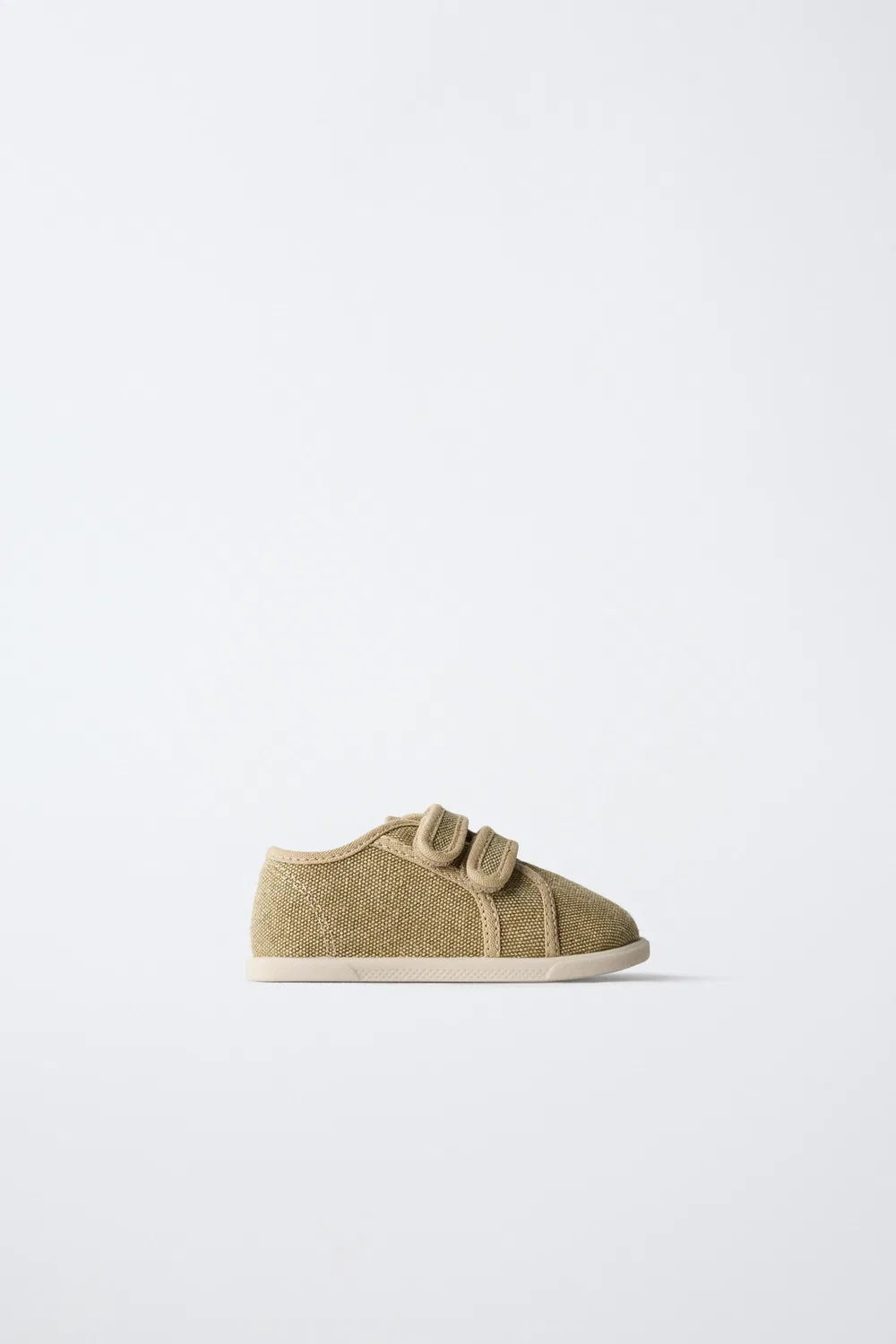 Кроссовки босиком с двойным ремешком ZARA, Brown