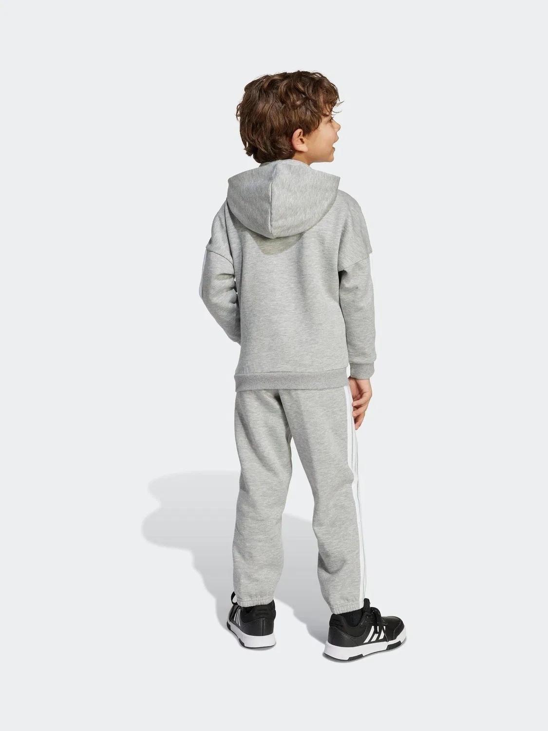 Спортивный костюм Essentials 3-Stripes adidas, серый — фото 2