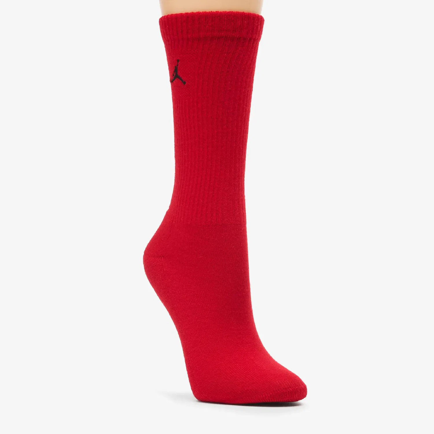 Набор из 6 средних повседневных носков средней длины Jordan, Gym Red/Black — фото 4