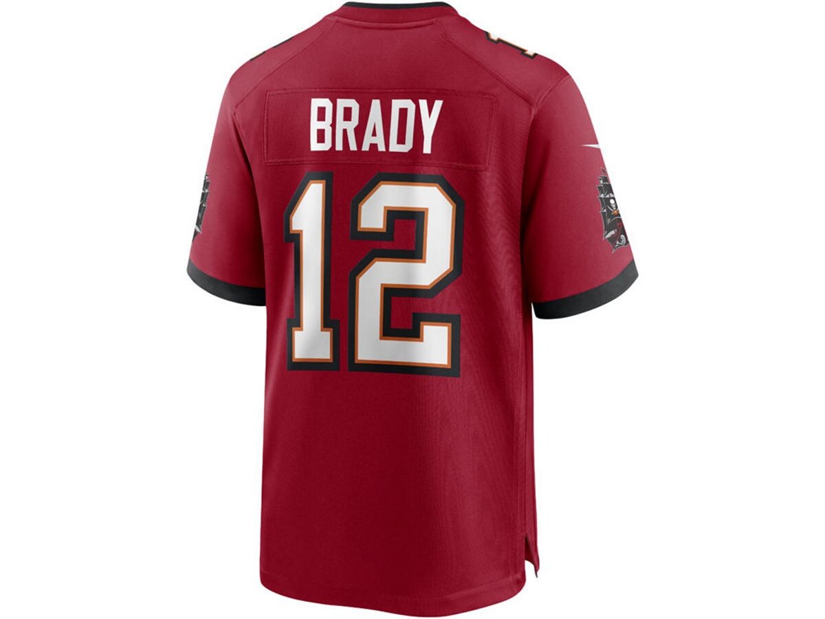 

Мужская футболка tampa bay buccaneers game tom brady Nike, красный