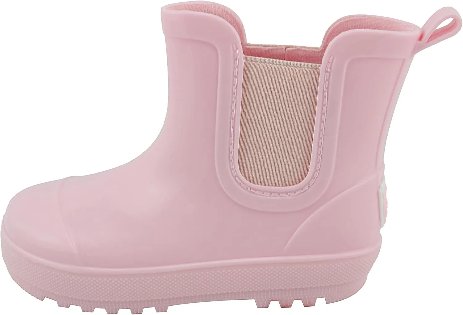 Детские резиновые сапоги Chelsea с принтом BEARPAW, Light Pink Gloss — фото 3