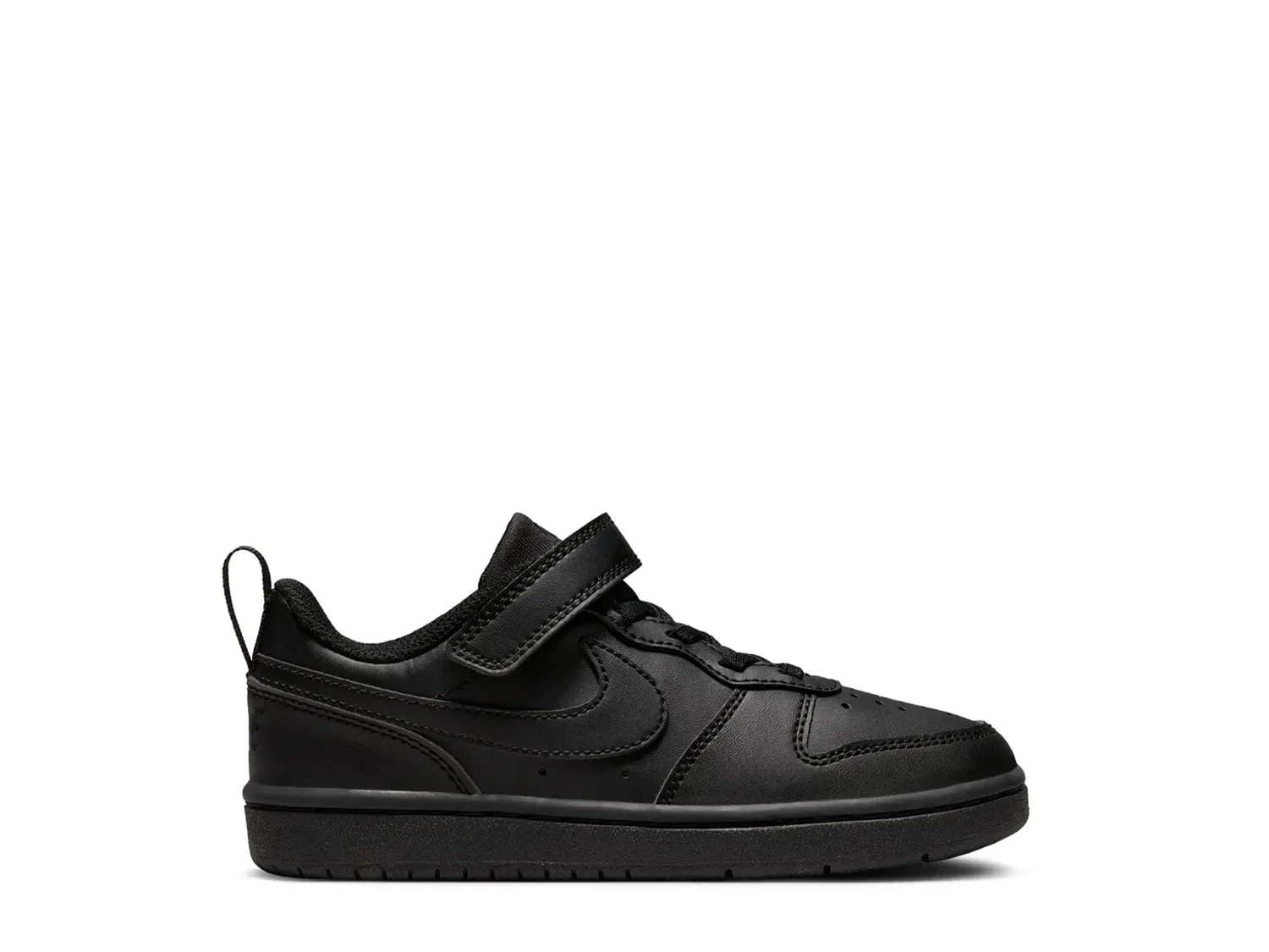 Кроссовки детские Court Borough Recraft Low Nike, черный