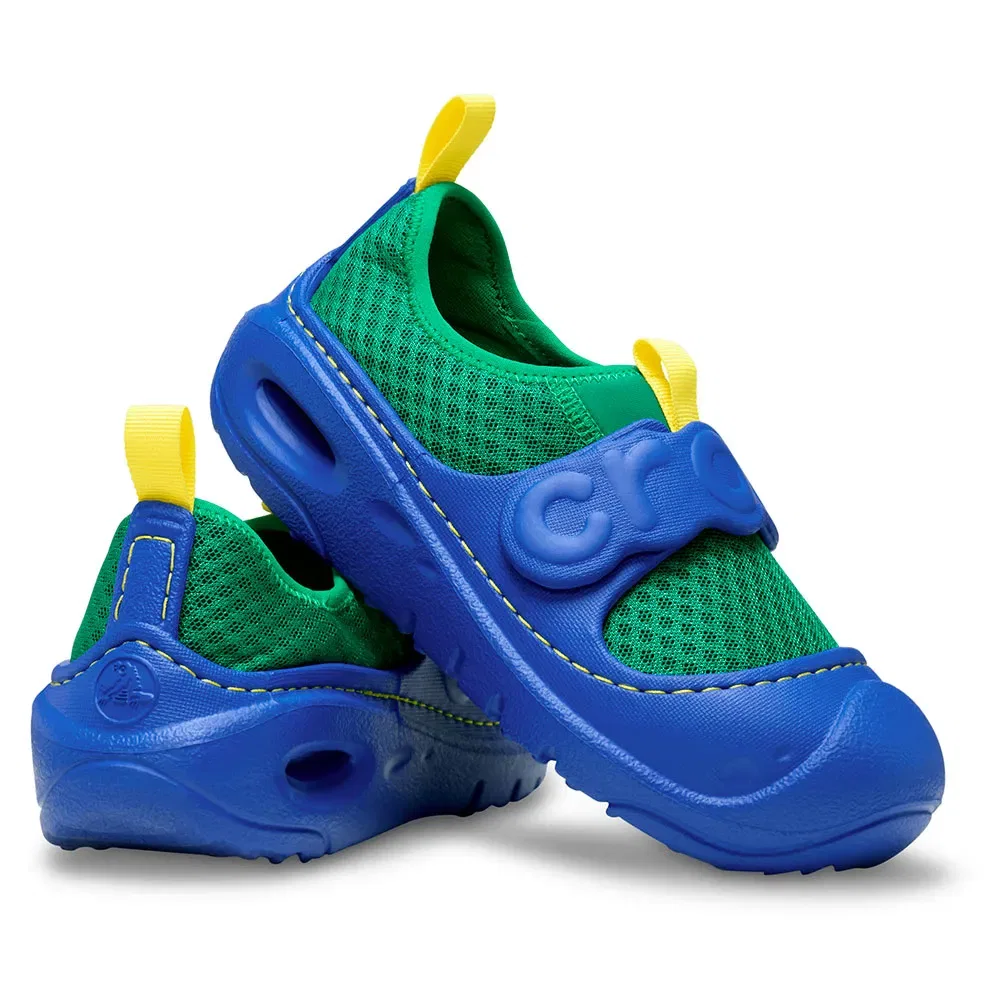 Шлепанцы Swiftwater Splash T Crocs, зеленый — фото 4