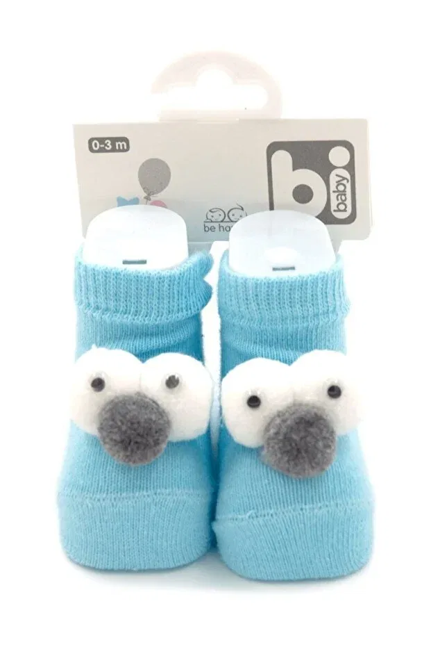 Детские носки хлопковые Unisex baby blue eyes socks Bibaby, Blue