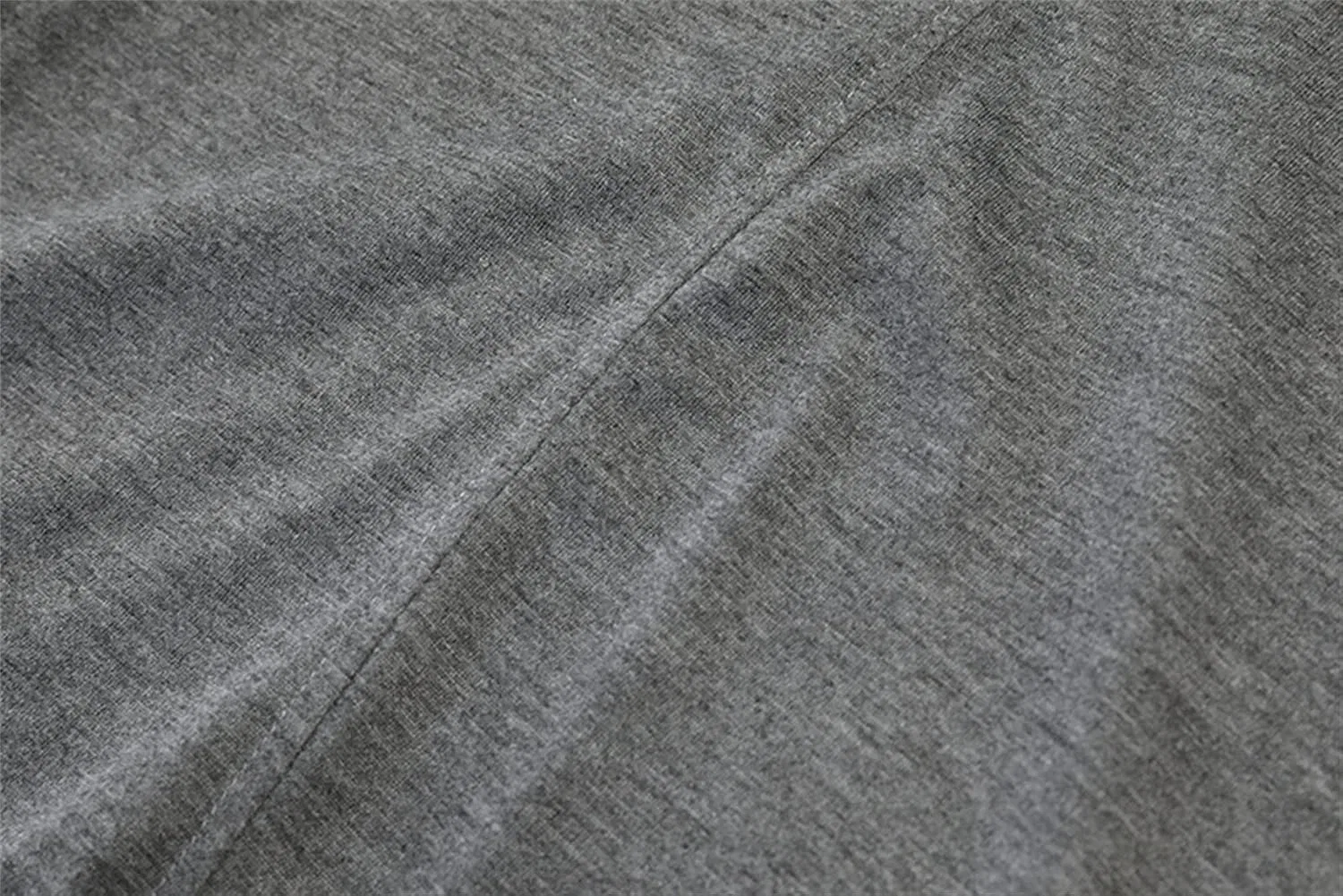 Мужская футболка с круглым вырезом и необычным подолом, Dark Grey — фото 4