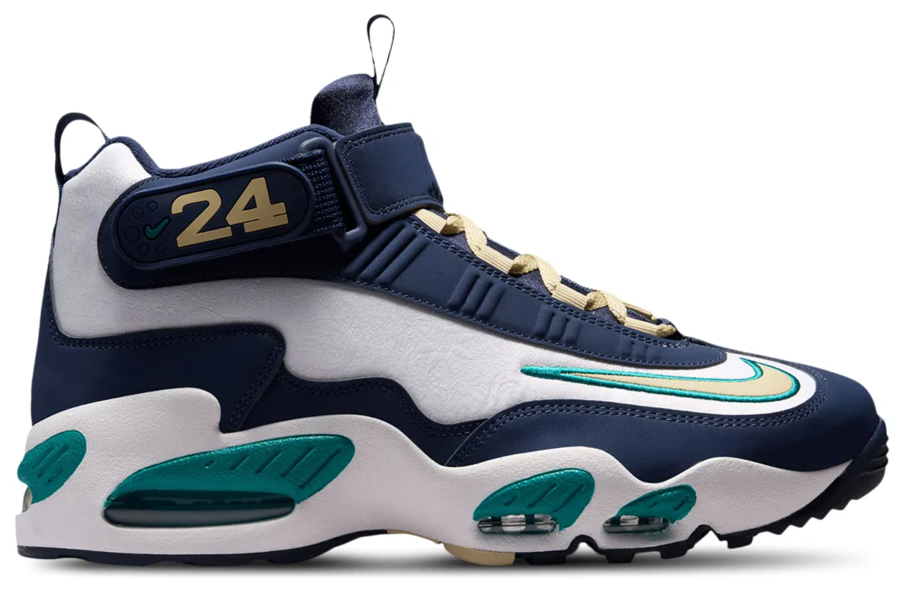 Детские кроссовки для мальчиков Nike Air Griffey Max 1, Navy/Team Gold