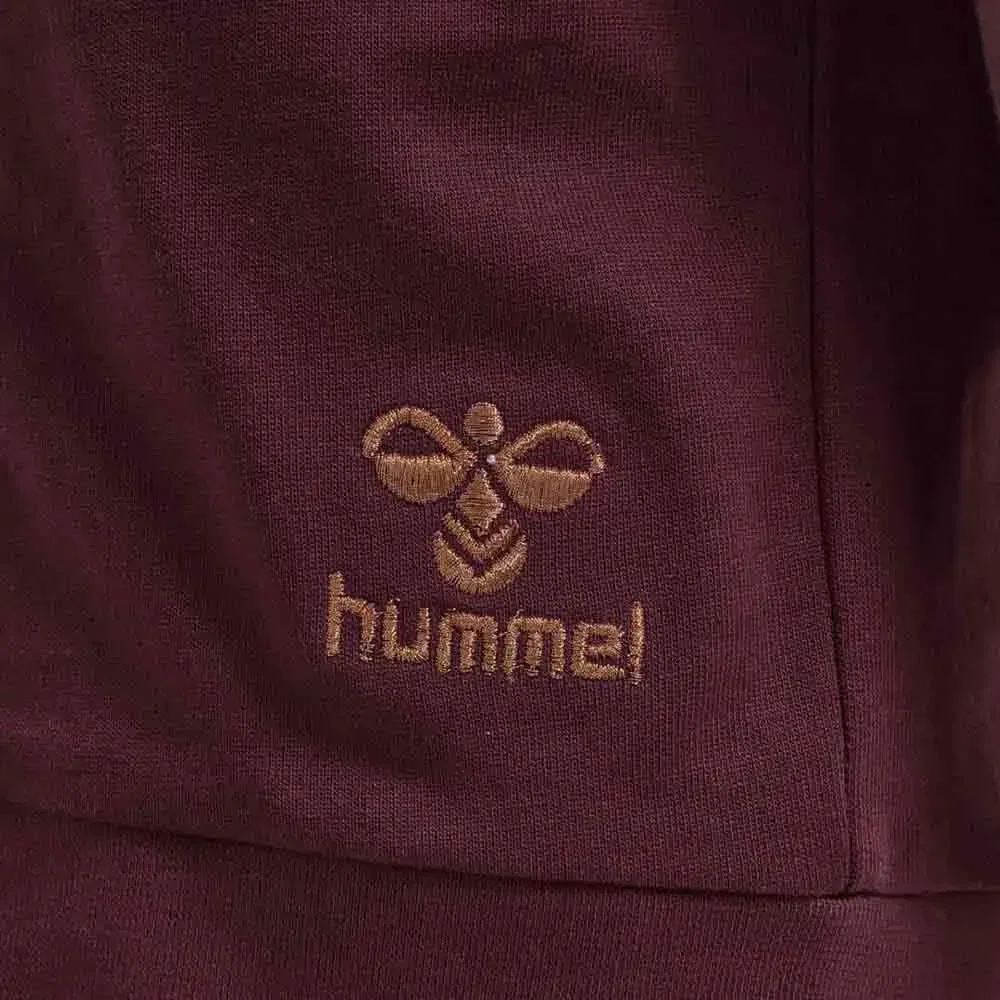 Детская куртка из футера с принтом Puk Hummel, Purple — фото 4