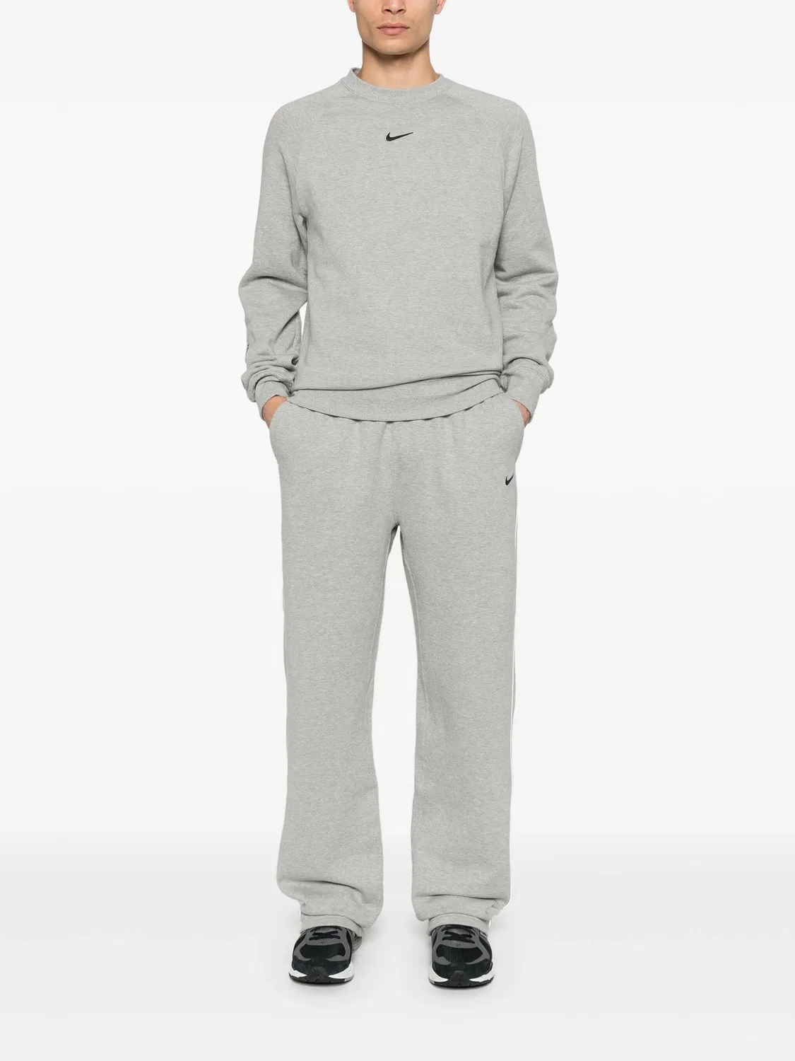 Толстовка x Nocta из флиса Nike, серый — фото 3