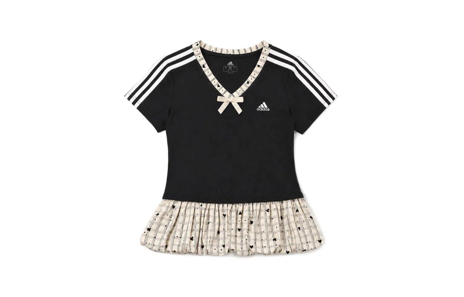 Футболка с логотипом Adidas Essentials 3-Stripes, Black