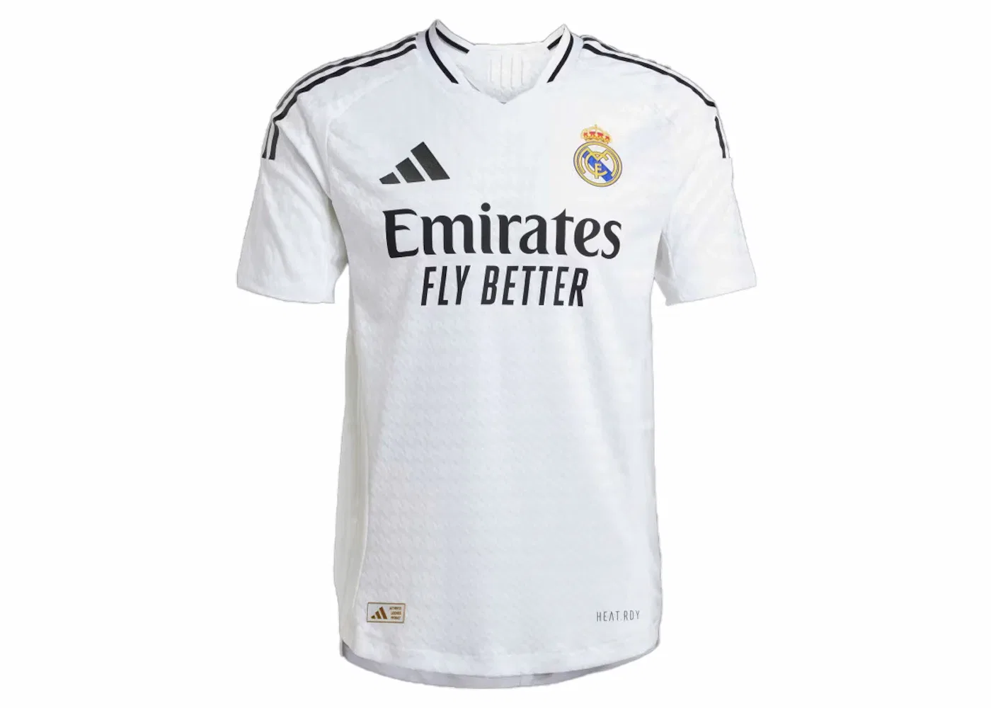 Мужская футбольная джерси Real Madrid 24/25 Home Authentic Jersey Adidas, White