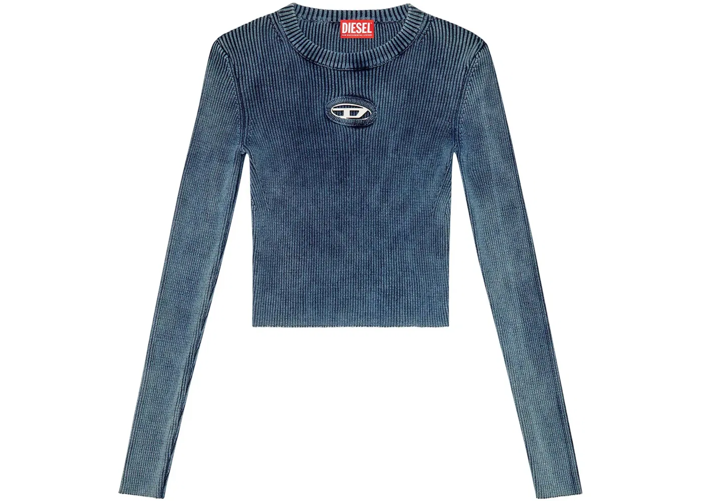 Женский свитер с принтом Knitwear Diesel, Peacoat Blue