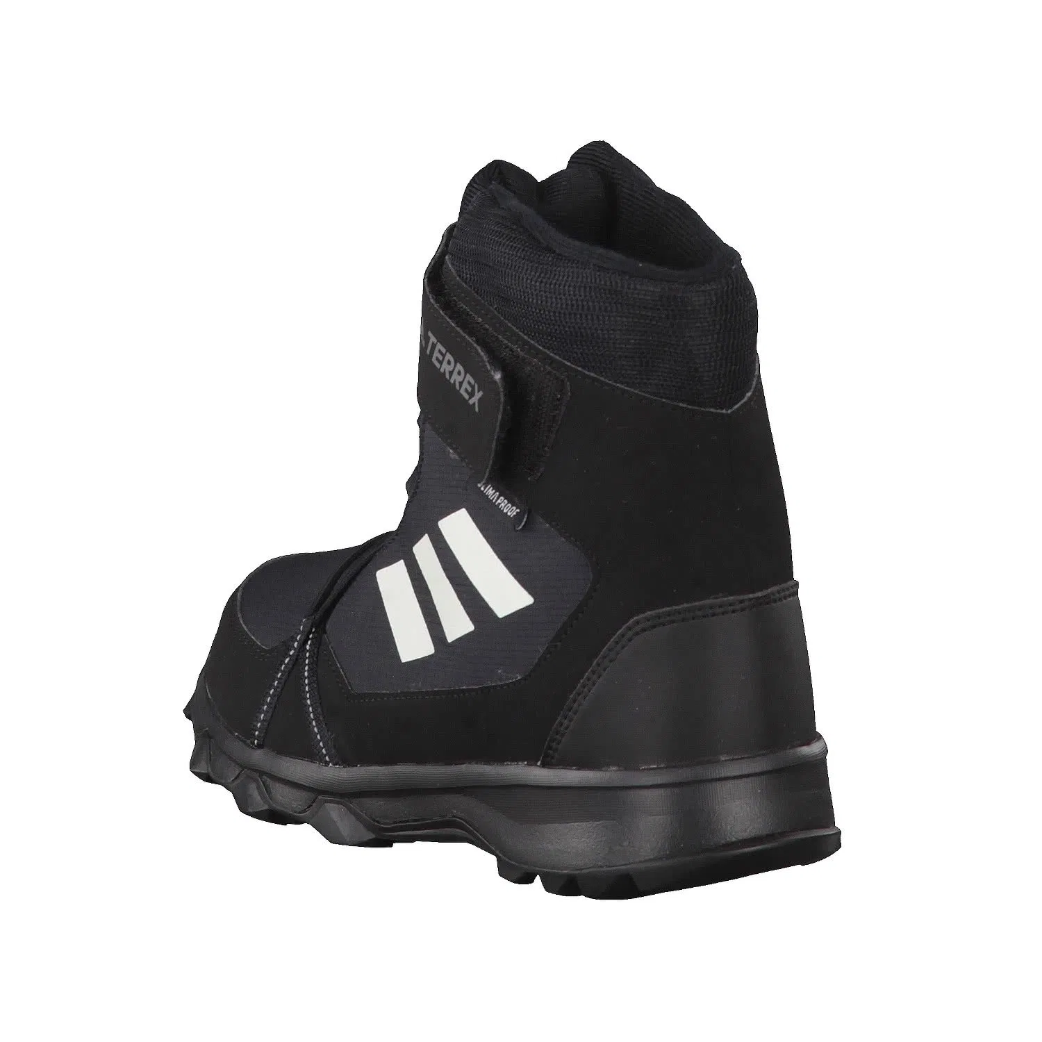 Детские снежные кроссовки для мальчиков и девочек Terrex Snow Cf Cold.rdy Winter Adidas, Black Core Black Chalk White Grey Four — фото 4