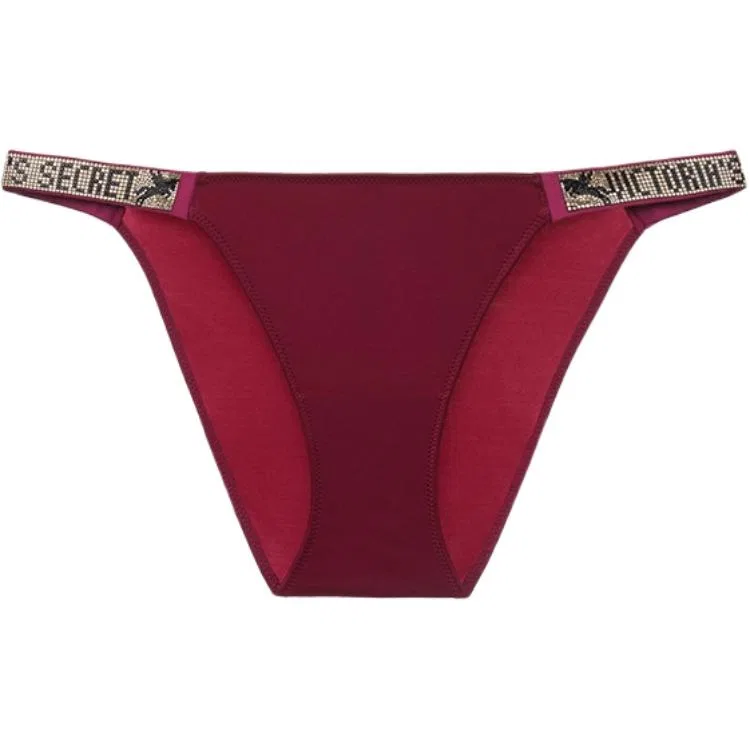 Женские трусы с логотипом Pegasus Victoria's Secret, Burgundy