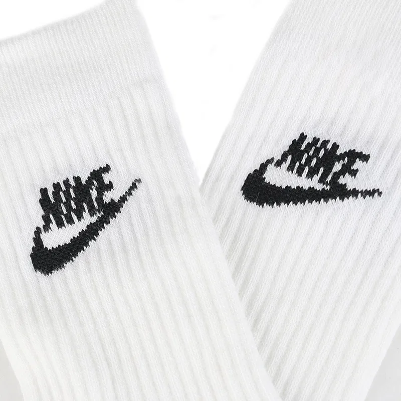 Детские носки Nike, 3 пары, Белый — фото 3