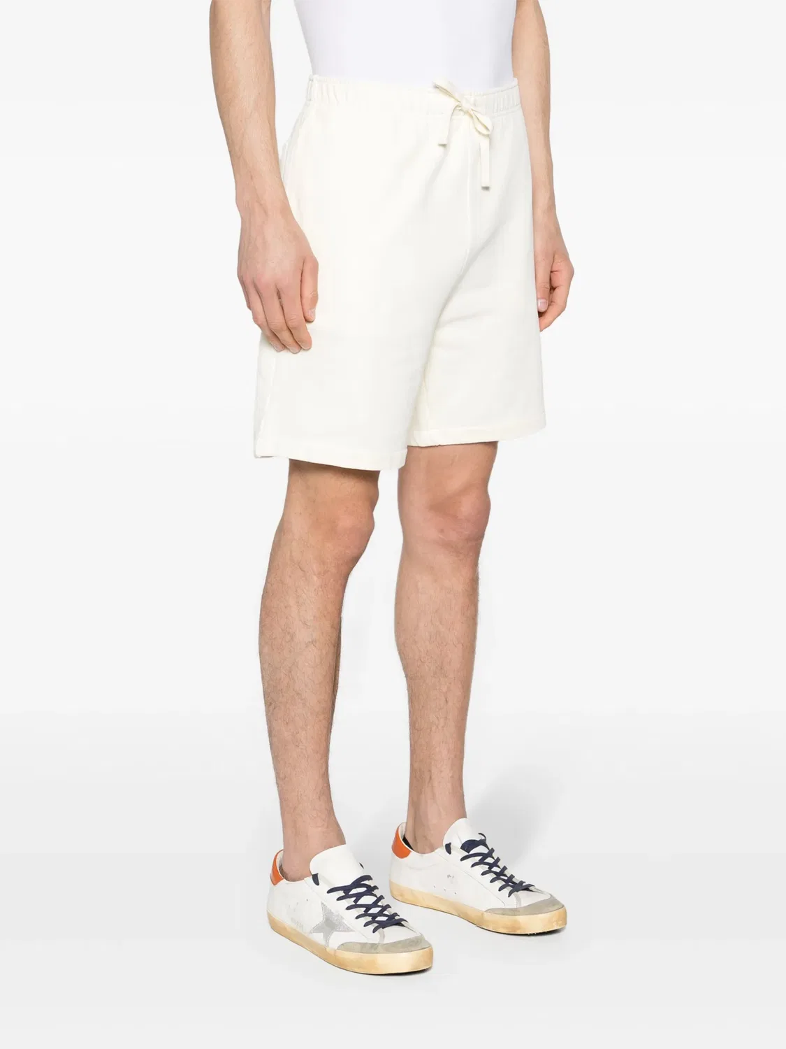 Шорты Track из хлопка с эмблемой Pony Polo Ralph Lauren, нейтральные — фото 2
