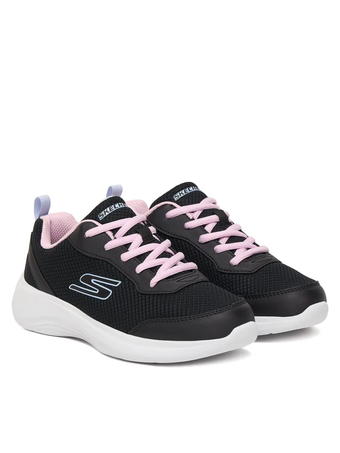 Кроссовки для девочки Selectors Reset Ac Skechers, черный — фото 2