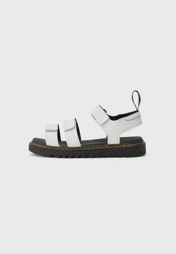 Сандалии Dr. Martens, кожаные, белые
