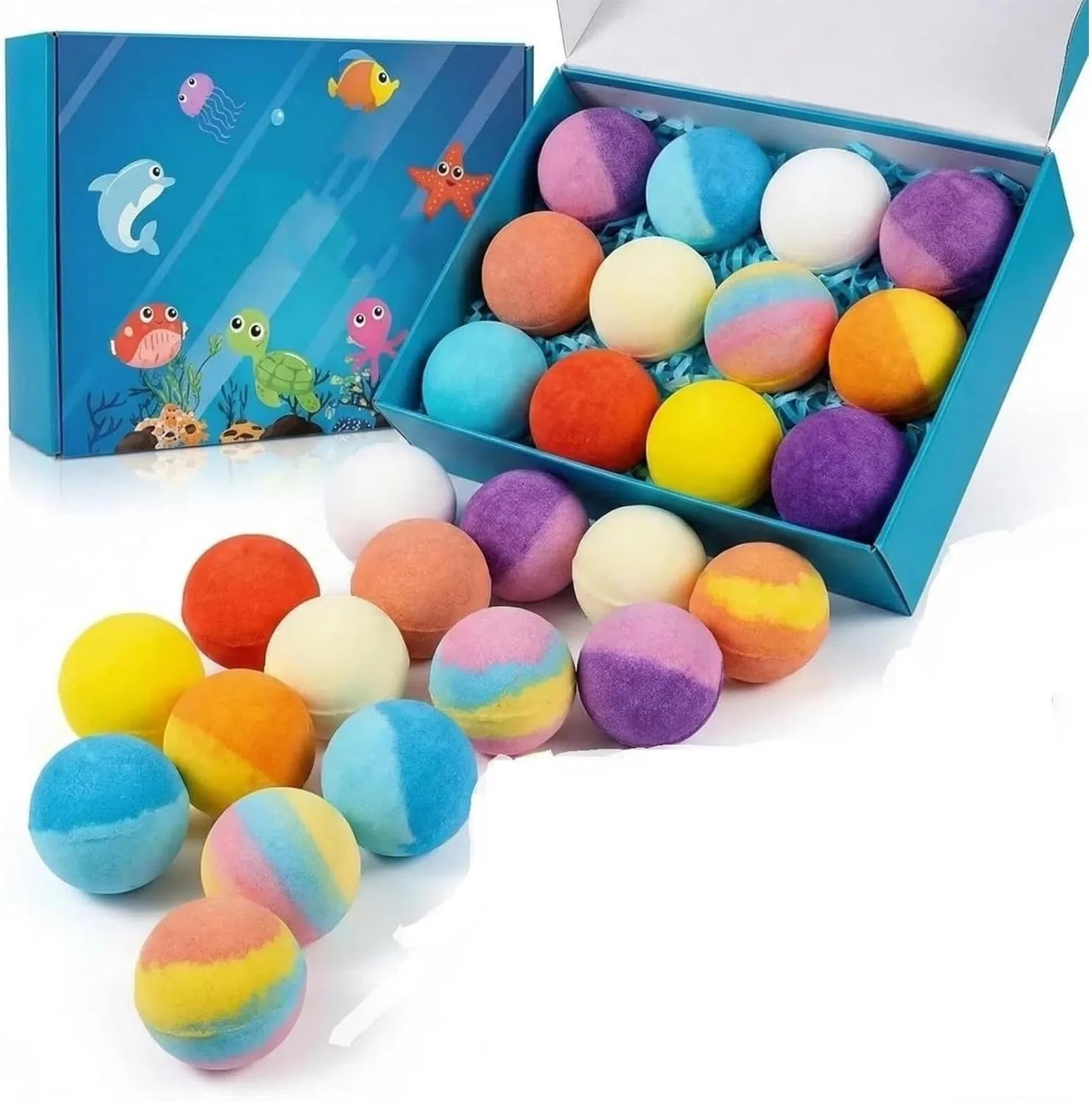 Generic Набор бомбочек для ванны, 12 шт, B-6pcs